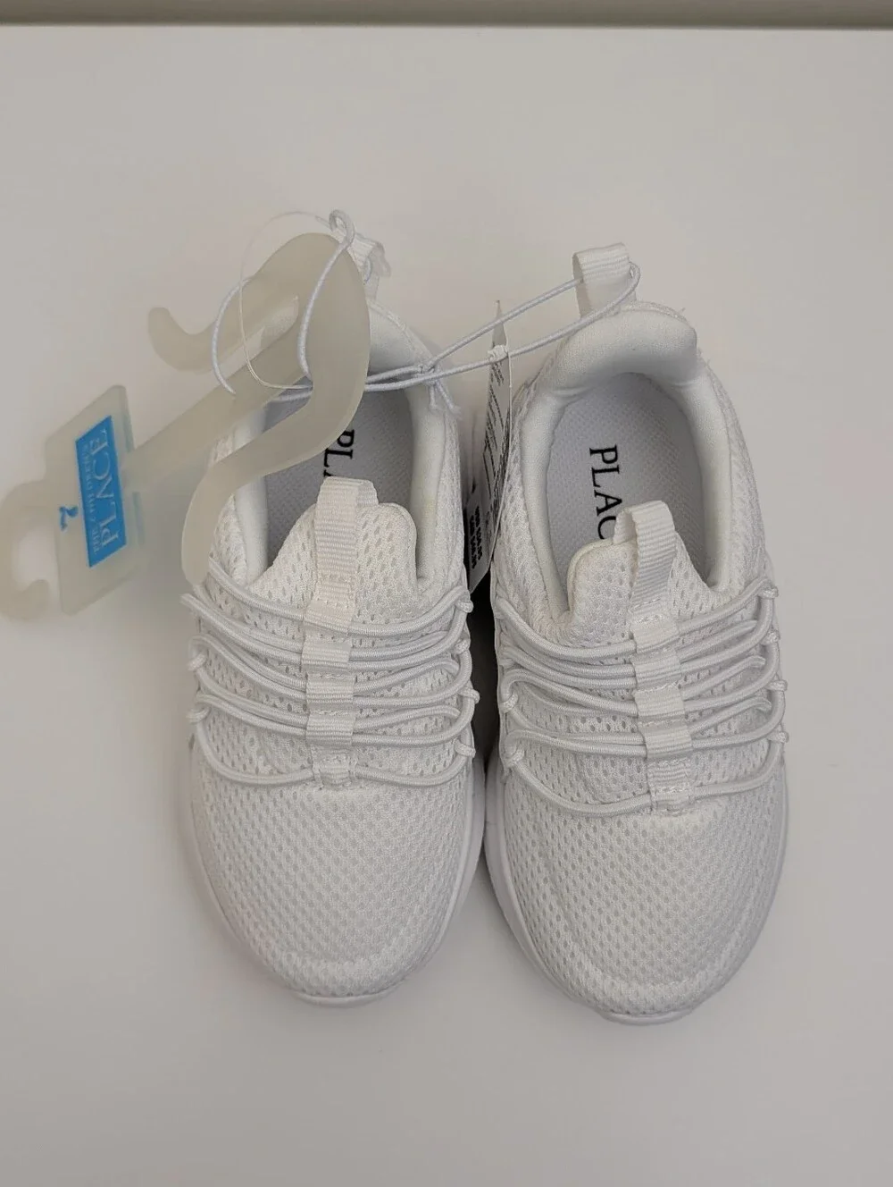 The Children's Place White Slip-On Sneakers, Size 7